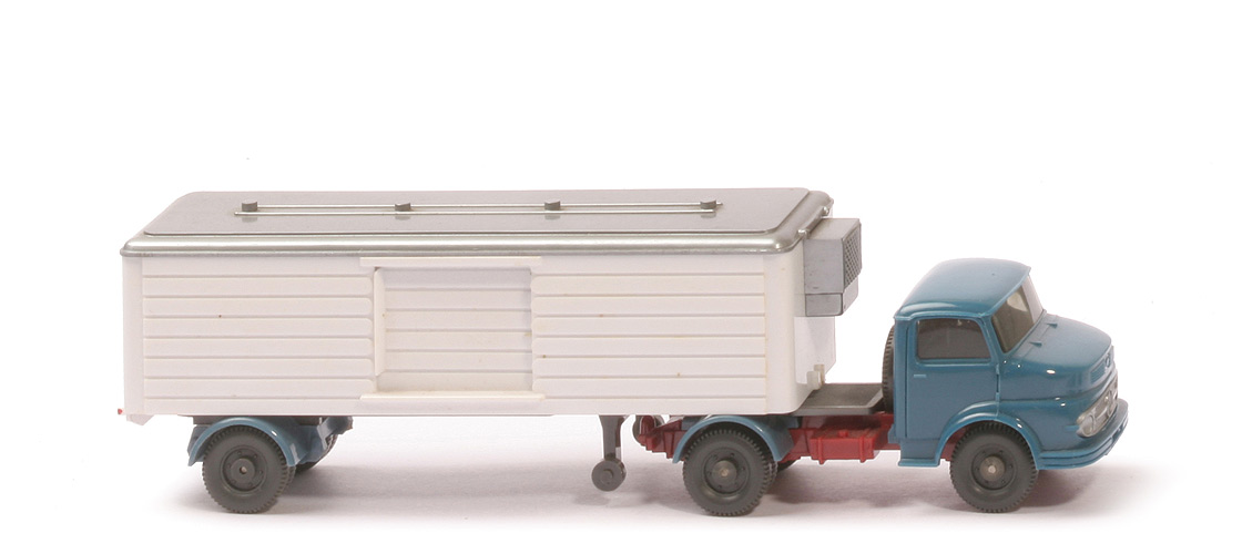 MB 1413 Kühlsattelzug o. Lüfter - ZM azurblau/hellbraunrot - 520/30c