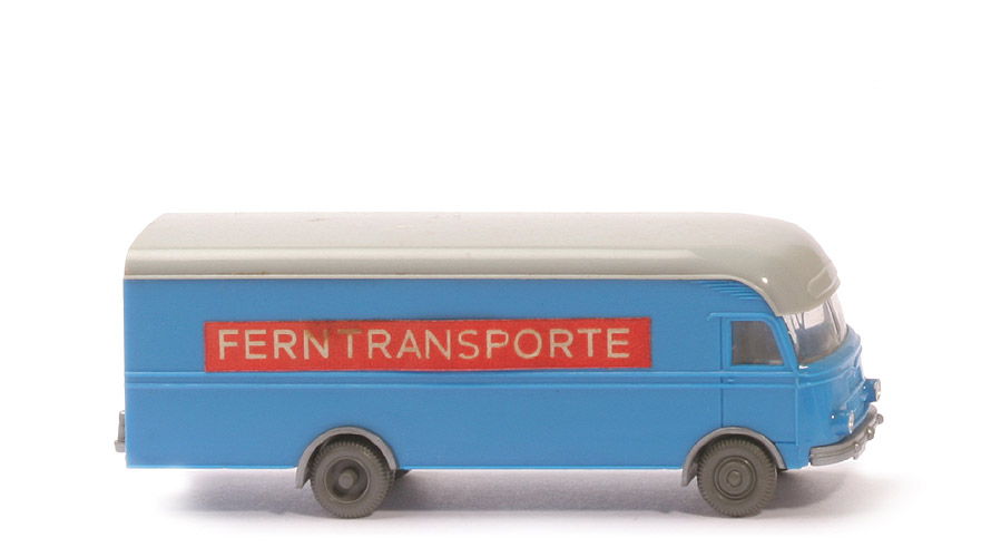 MB LP 312 Großraum-Möbelwagen - Ferntransporte, himmelblau/silbergrau - 500/4b