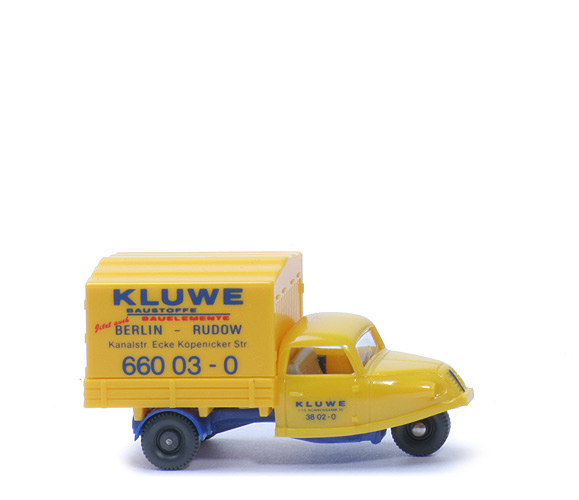 Goli Dreirad mit Plane - Kluwe - 841/3