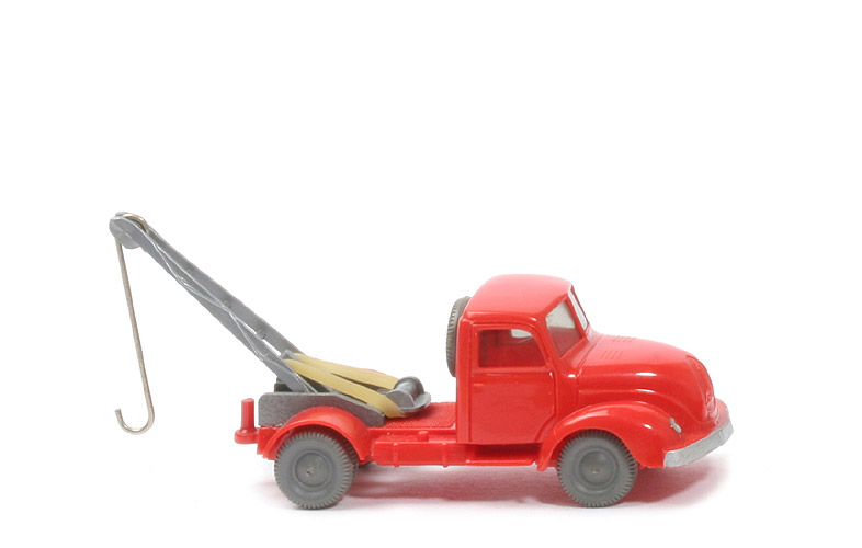 Magirus S 3500 Abschleppwagen o. Gelblicht - AH geschlossen, orangerot - 630/7a