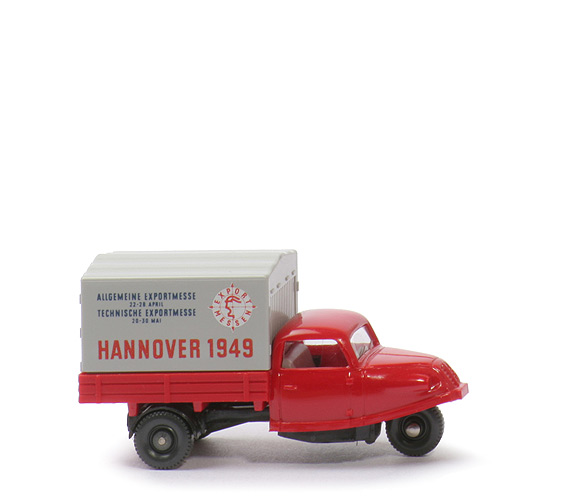 Goli Dreirad mit Plane - Hannover 1949 - 841/4