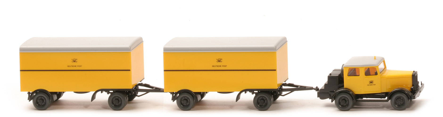 Hanomag ST 100 mit Koffer-Anhängern - Post - 854/1