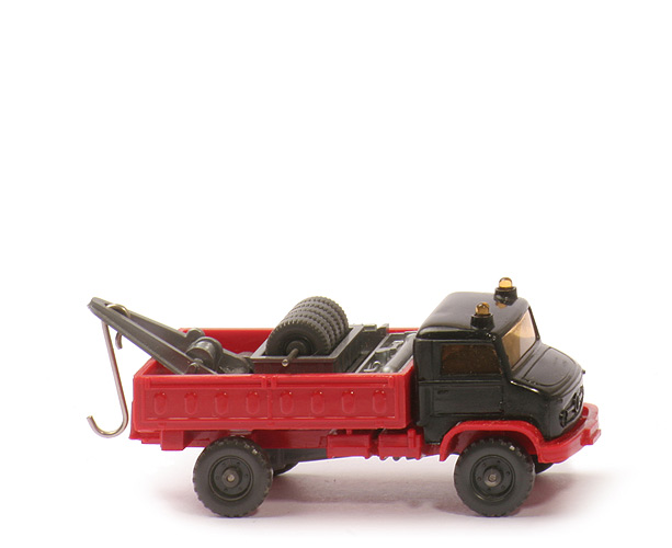 Unimog S Werkstattwagen - 2 Warnlichter, FH schwarz, PR, CH rot - 366/4b