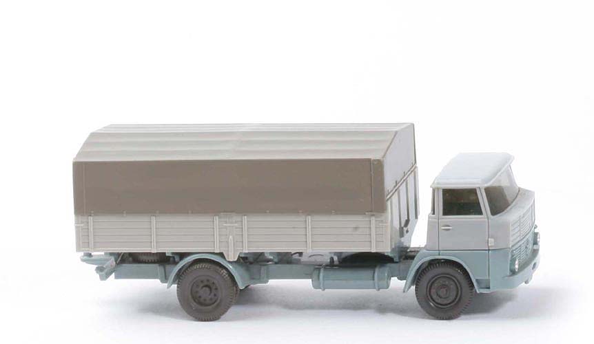 Henschel HS 16 Pritsche - silbergrau /grünblau - 417/2c -?