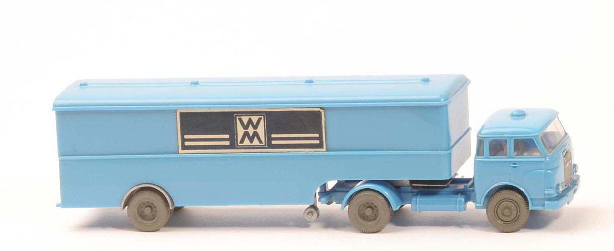 MAN 10.230 Koffer-Sattelzug - WM (babyblau) - 513/4
