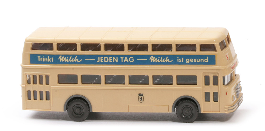 Büssing D2U geschlossen ohne Beschriftung - Linie K (Kongresshalle) - 722/7 ?