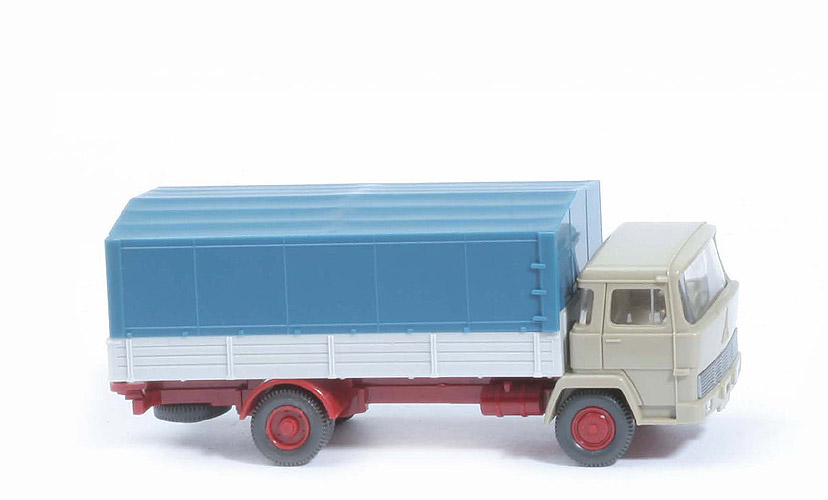 Magirus 100 D7 Pritsche - FH gelbgrau, PR, altweiß mit Lenkrad - 423/2 ?