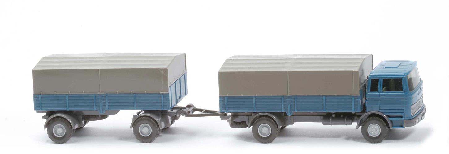 MB LP 1620 Lastzug - azurblau / staubgrau - 435/3g