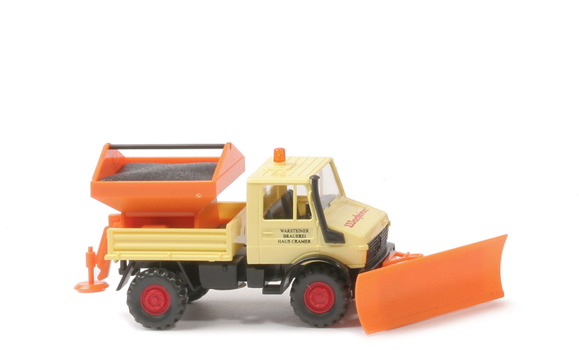 Unimog U 1700 mit Schneepflug (1998) - Warsteiner: "Historical Motoring V" - Warsteiner (15) 2