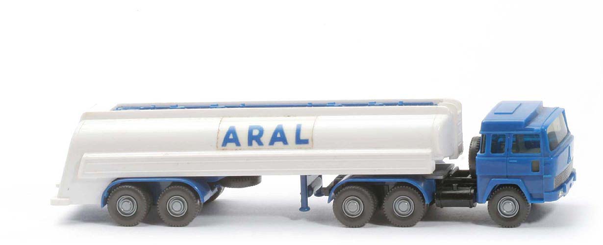 Magirus 235 D Aral-Tanksattelzug - Folie, dunkelsignalblau - 801/10f