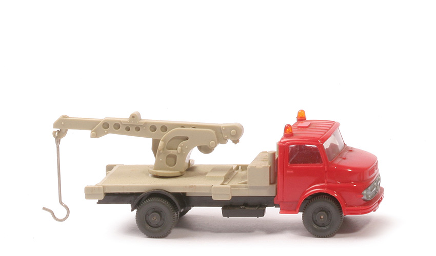 MB  1413 Kranwagen - Kranausleger 8 Bohrungen, hellgelbgrau - 632/3a
