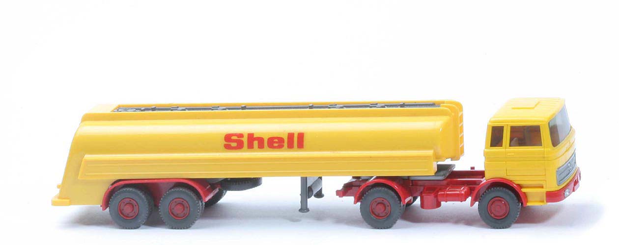 MB LPS 1620 Tanksattelzug - Shell gelb / rot - Armaturen basaltgrau - nicht erfasst