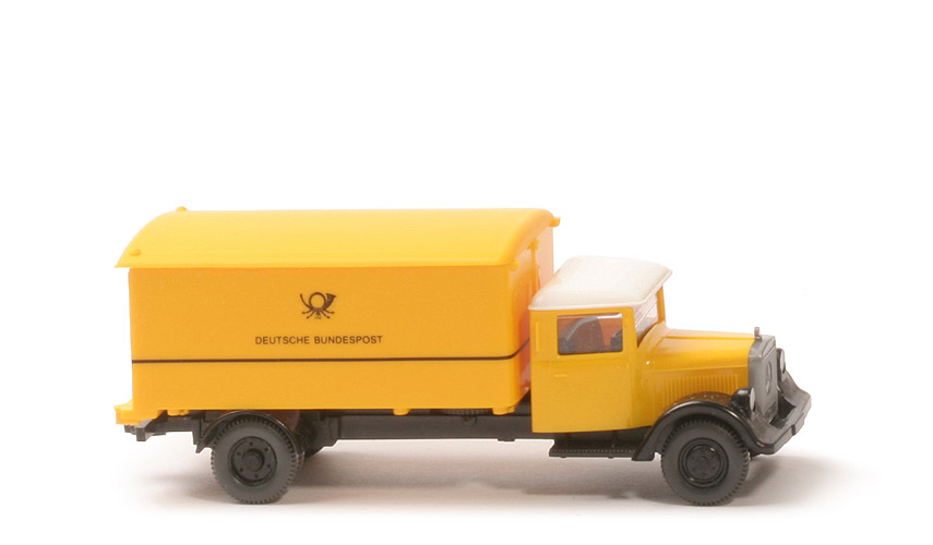 MB L 2500 Koffer-LKW (2000) - PMS: "Höhepunkte der Postgeschichte - No. 1" - Post (35) 1