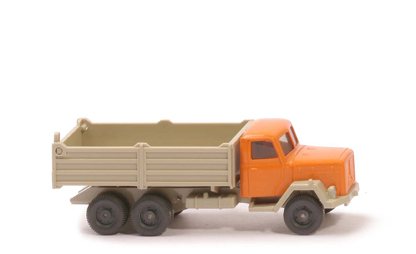 Magirus Saturn Hochpritschenkipper - FH gelborange, PR, CH hellgelbgrau - 424/5h