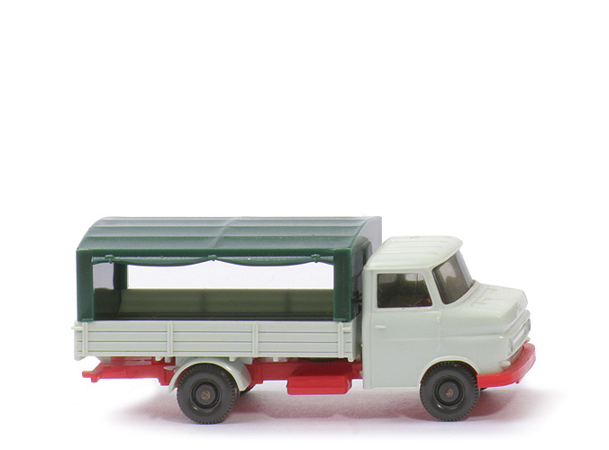 Opel Kurzhauber Pritsche (Haube gerade) - ohne Tankdeckel, CH orangerot - 350/4a