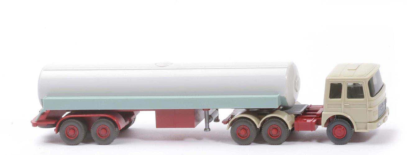 MAN  22.321 Tanksattelzug - Flüssiggas, ZM hellgelbgrau - MAN (1) B