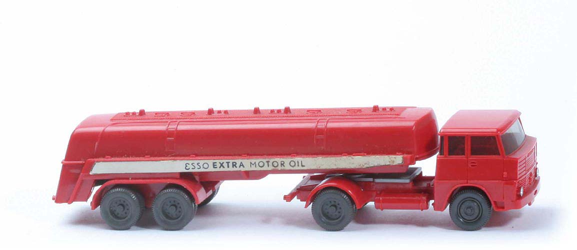 Henschel HS 14 Esso Tank-Sattelzug - Bolzen dünn (integriert) - DAA Klemmplatte  - Fläche glatt - 790/8