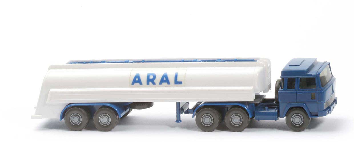 Magirus 235 D Aral-Tanksattelzug - Folie, kobaltblau - 801/10c ?