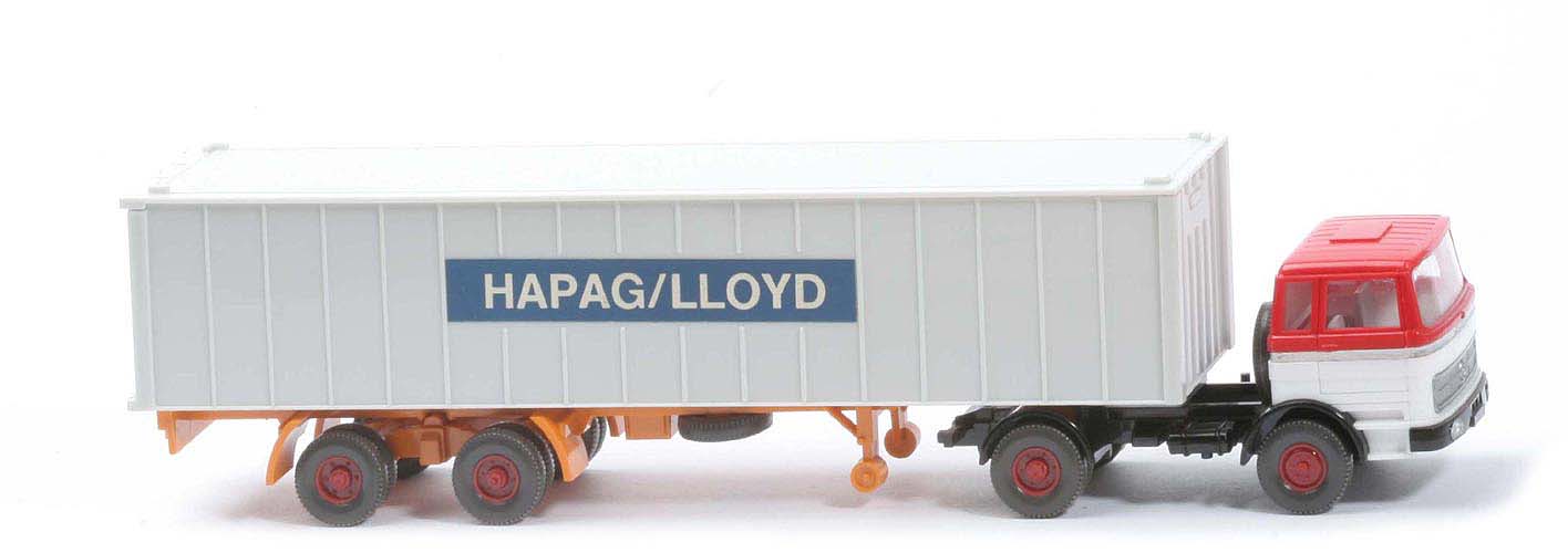 MB LPS 1620 Container-Sattelzug - Hapag-Lloyd rot / weiß - Hapag-Lloyd 5b