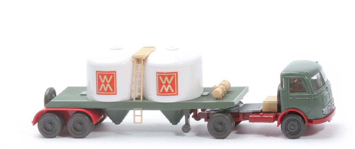 MB LPS 332 Pullman Chemikalien-TSZ - WM, FH dunkelresedagrün, neue Achseinheit - 534/3f