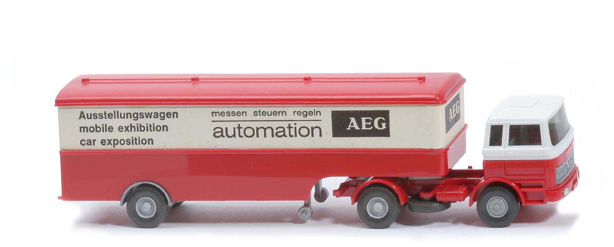 MB LPS 1620 großer Koffer-Sattelzug - AEG neue Türen - AEG (2)