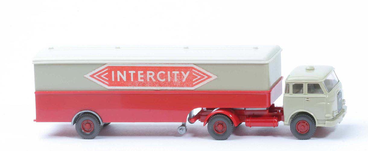 MAN 10.230 Koffer-Sattelzug - Intercity (stark), Dach perlweiß - 513/8d