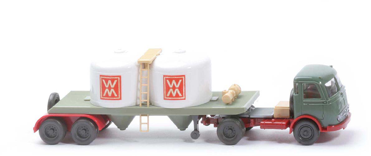 MB LPS 332 Pullman  Chemikalien-TSZ - WM, FH dunkelresedagrün, neue Achseinheit - 534/3c