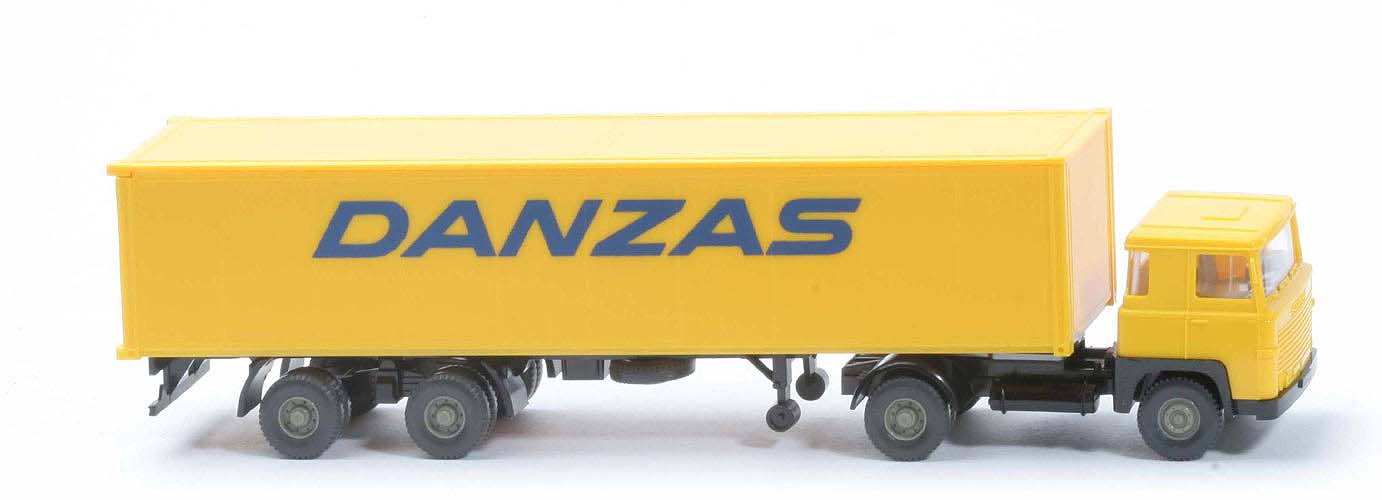 Scania 111  Container-Sattelzug - Märklin - Danzas - 520a/5