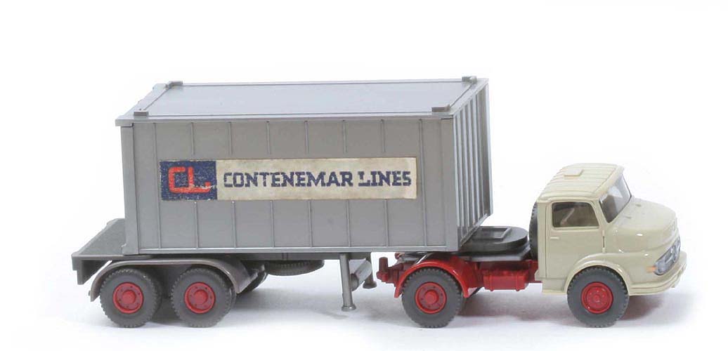MB LS 1413 Container-Sattelzug 20 ft - Contenemar Lines - Contenemar Lines