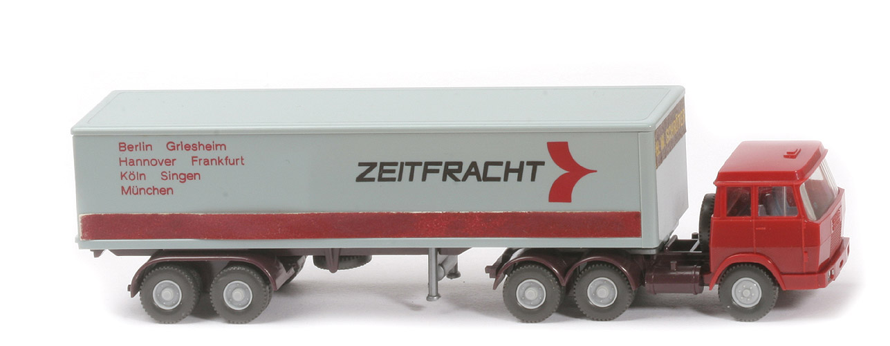 Hanomag-Henschel Koffer-Sattelzug - Schröter, FH rubinrot - Schröter (2)