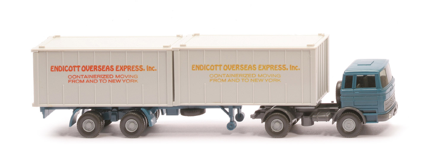 MB LPS 1620 Container-Sattelzug - ENDICOTT 3-zeilig - Endicott Overseas (3)