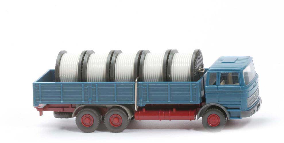 MB LP 2223 mit Kabelrollen - m. Nordkabel, Trommel anthrazit, Kabel weiß - 433/1a