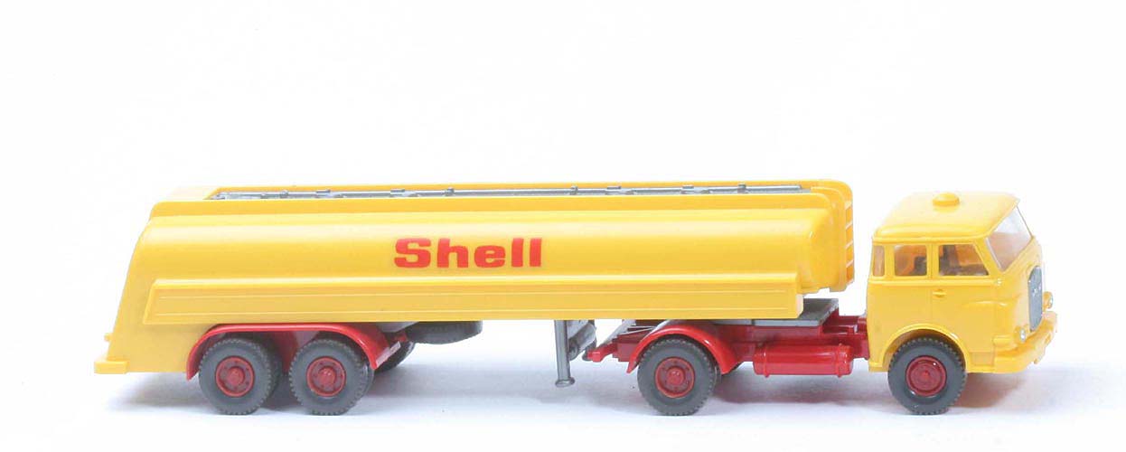 MAN 10.230 Shell-Tanksattelzug - Bolzen groß, o. Zugh., "Shell" 23mm - 802/3c