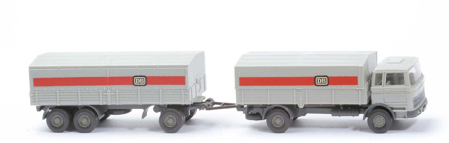 MB LP 1620 Lastzug DB - lichtgrau / Folie - 432/1a