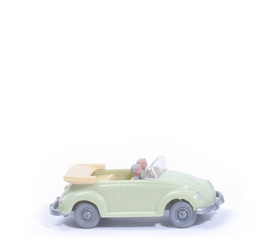 VW Käfer Cabrio mit Hörnern - hellgrünbeige, IE hellbeige - 33/6j