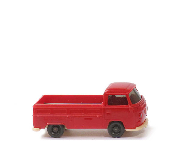VW T2 Pritsche - rot, mit Pritscheneinlage - 316/1f
