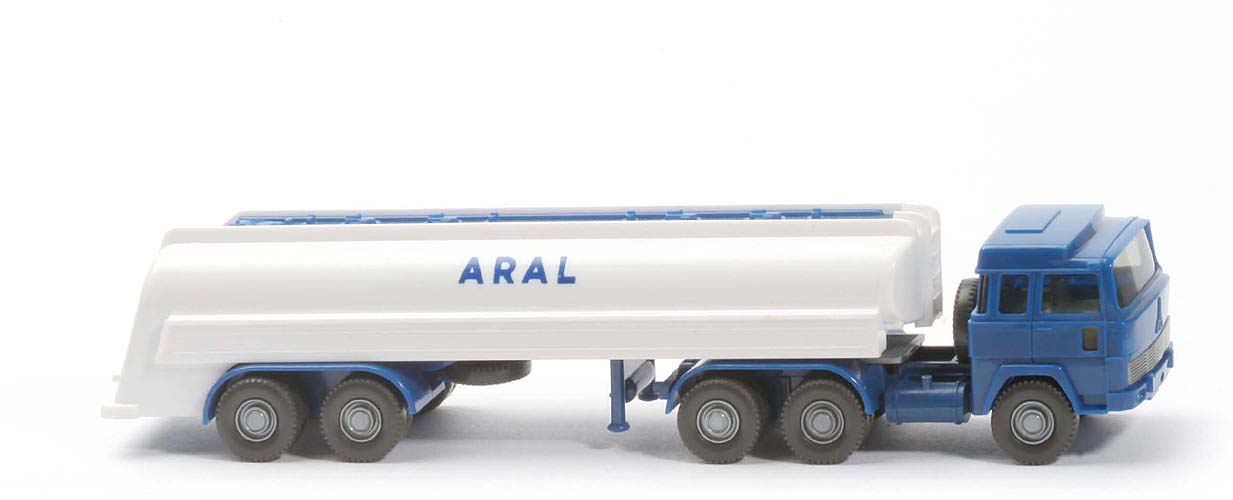 Magirus 235 D Aral-Tanksattelzug - Druck, helles kobaltblau - 801/11b ?