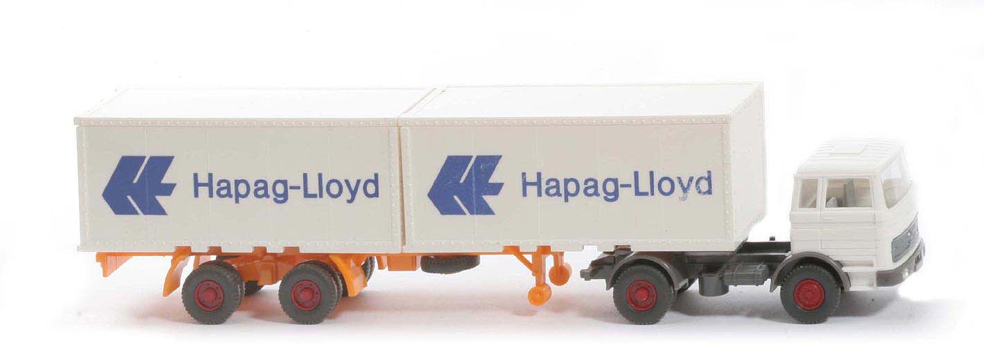 MB LPS 1620 Container-Sattelzug - Hapag-Lloyd  weiß / weiß / basaltgrau - Hapag-Lloyd 5?
