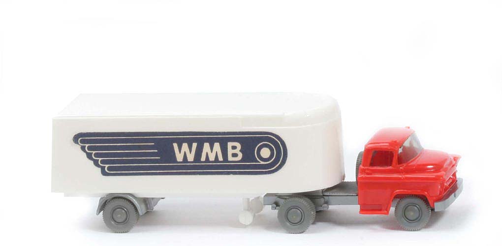 Chevrolet Kühlsattelzug - WMB, FH blassrot, Aufl. weiß - 521/2b