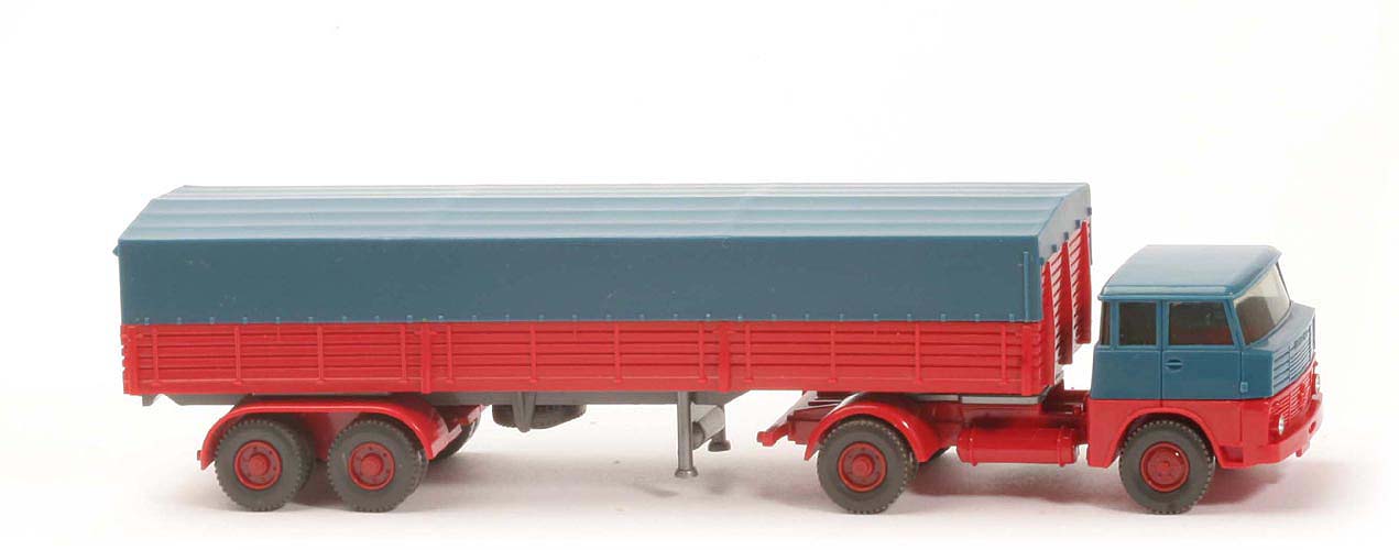 Henschel HS 14 Pritschen Sattelzug - Bolzen stark - Aufl. rot - 514/7?