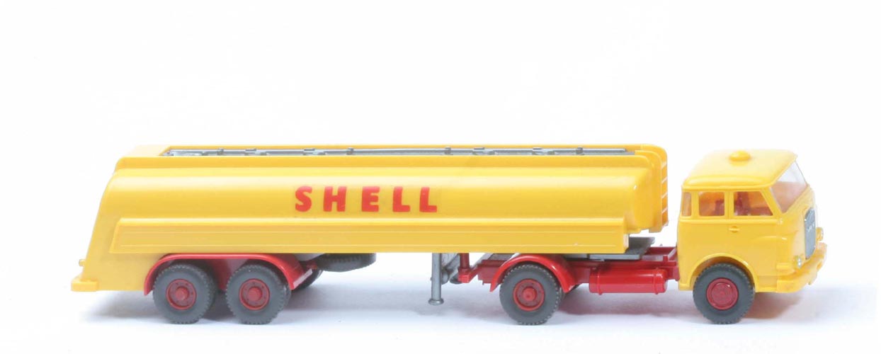 MAN 10.230 Shell-Tanksattelzug - Bolzen groß, m. Zugh., "SHELL" - 802/3 #