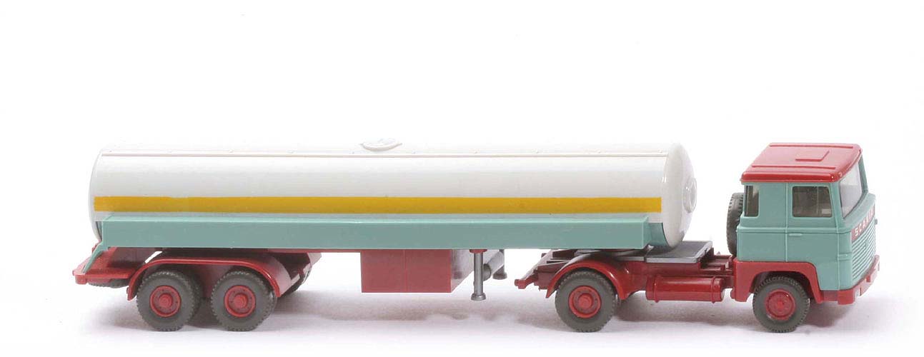 Scania 110 Flüssiggas-Tanksattelzug Frigen - türkis / hellbraunrot, Galerie türkis - 805/1q