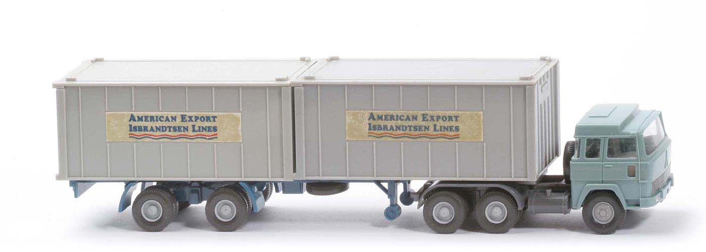 Magirus 235 D Container-Sattelzug - American... 1 x 20 ft, Cont silbergrau - American Export ?
