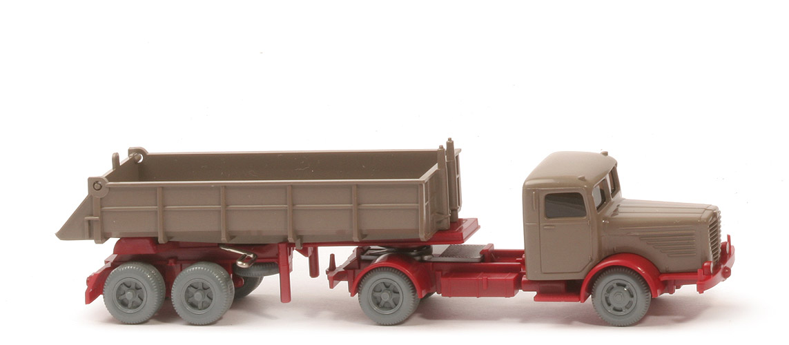 Büssing 8000 Typ 3, Hinterkipper (2014) - PMS: "Wiking-Verkehrs-Modelle Nr. 34" - nicht erfasst