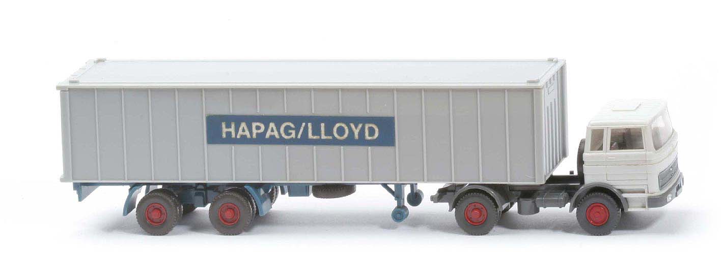 MB LPS 1620 Container-Sattelzug II - Hapag-Lloyd  grauweiß / basaltgrau - 523/12?