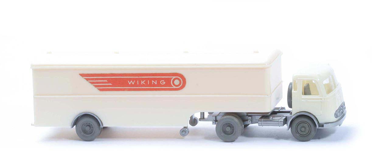 MB LPS 332 Pullman - Großer Koffer-Sattelzug - WIKING - FH cremeweiß - Aufl. cremeweiß - 513/3 ?