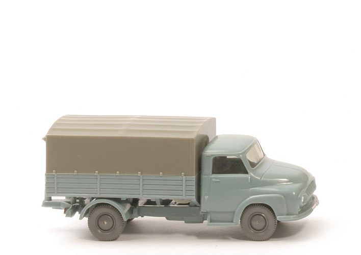 Ford 2500 - grünblau, CH geschlossen, mit Plane - 466/3a