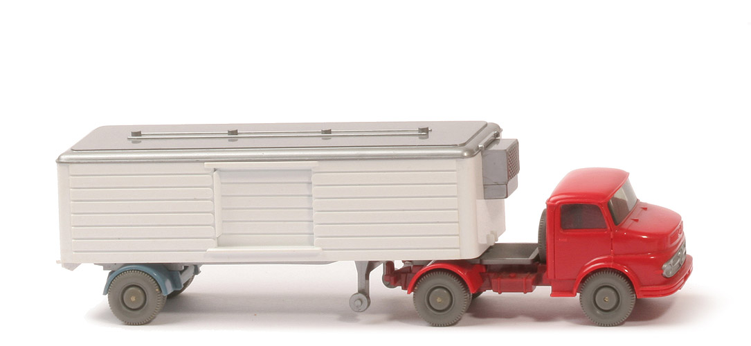 MB 1413 Kühlsattelzug o. Lüfter - ZM rot/hellbraunrot - 520/30b