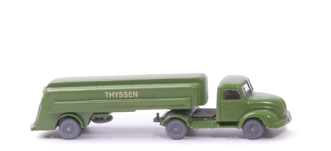 REPLIKA-Modell Magirus S 3500 Alter Tanksattelzug - IMU: Thyssen - nicht erfasst