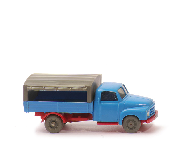 Opel Blitz Pritsche  - FH, PR, himmelblau, CH rot - 352/3b